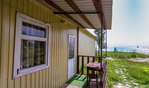 Двухместный в домике. База отдыха Голубая лагуна, г. Ейск