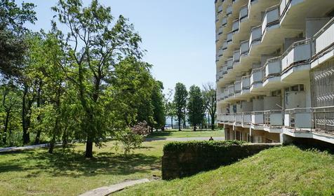 Территория. Отель Парус, Туапсинский район, п. Джубга