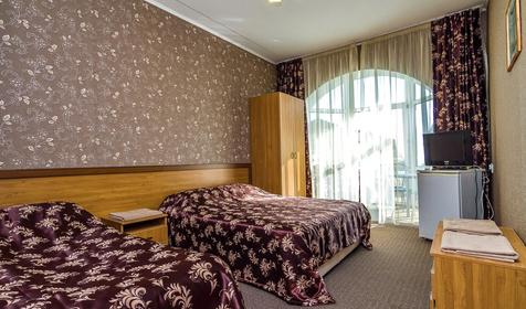 Трехместный полулюкс. Мини-гостиница Парус, Туапсинский район, п. Новомихайловский