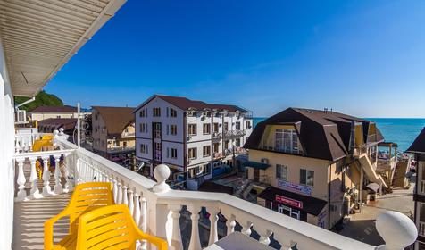 Люкс двухкомнатный. Мини-гостиница Парус, Туапсинский район, п. Новомихайловский