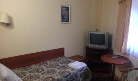 Одноместный номер Эконом отеля Фламинго, г. Сочи, Адлерский район, Красная Поляна, п. Эсто-Садок