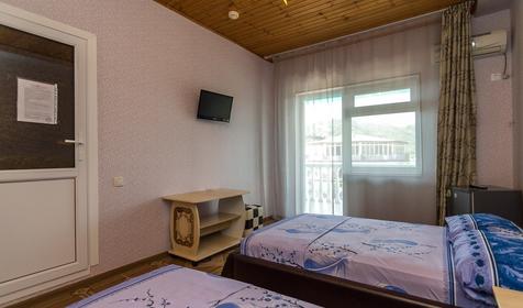 Трехместный стандарт. Гостиница Дубок, Туапсинский район, п. Лермонтово