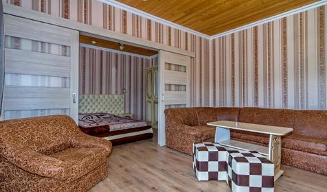 Двухкомнатный люкс. Гостиница Дубок, Туапсинский район, п. Лермонтово