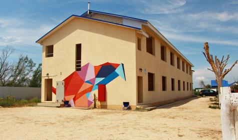 База отдыха Роза ветров, Ейский район, ст. Должанская, коса Долгая