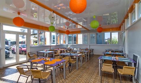 Столовая. Мини-гостиница Апельсин, Темрюкский р-н, Голубицкая