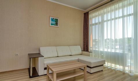 Люкс двухкомнатный. Мини-гостиница Апельсин, Темрюкский р-н, Голубицкая