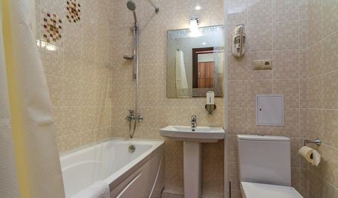 Номер с угловым диваном. Гостиница Кассиопея, г. Геленджик, п. Архипо-Осиповка