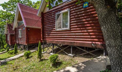 Коттедж Полулюкс из бруса. База отдыха Инфанта (фейк), Туапсинский район, Бухта Инал