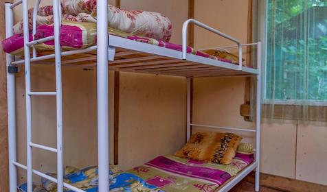 Домики для проживания. Спортивно-туристическая база Планческие скалы, Северский район, ст-ца Крепостная