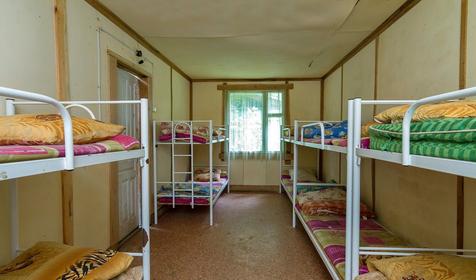 Домики для проживания. Спортивно-туристическая база Планческие скалы, Северский район, ст-ца Крепостная