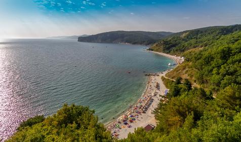 Пансионат отдыха Утес, Туапсинский район, бухта Инал