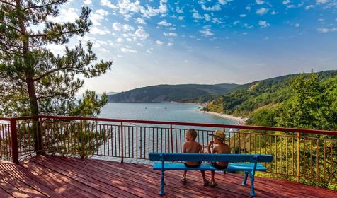 Пансионат отдыха Утес, Туапсинский район, бухта Инал