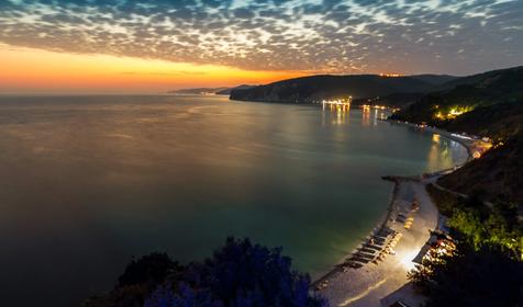 Пансионат отдыха Утес, Туапсинский район, бухта Инал