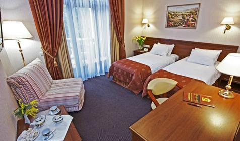 Двухместный комфорт. Клинический санаторий Металлург, г. Сочи