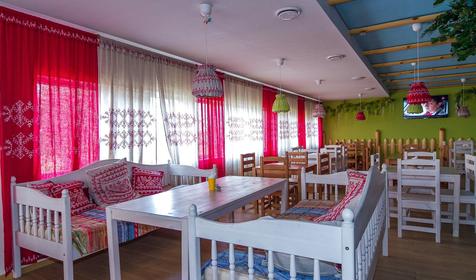 Кафе-бар Сказка. Отель Бриз, Темрюкский район, п. Сенной