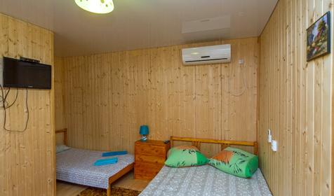 Трехместный номер. Гостевой дом На Садовой, Темрюкский район, п. Пересыпь