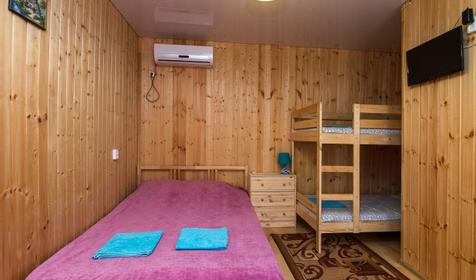 Четырехместный стандарт. Гостевой дом На Садовой, Темрюкский район, п. Пересыпь