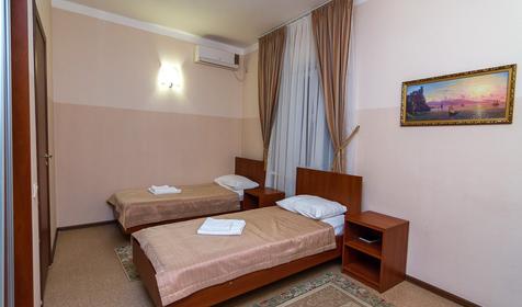 Двухместный стандарт с раздельными кроватями. Гостевой дом RICH (Рич), г. Анапа