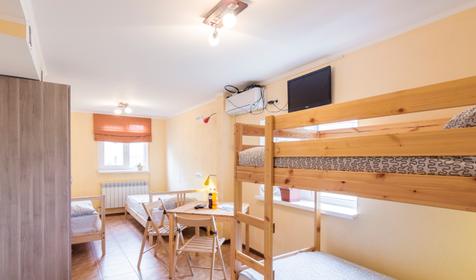 Семейный номер с ванной комнатой. Олимп Хостел Адлер, г. Сочи, Адлерский район, п. Мирный