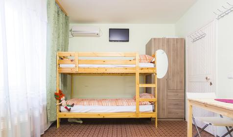 Семейный с общей ванной. Олимп Хостел Адлер, г. Сочи, Адлерский район, п. Мирный