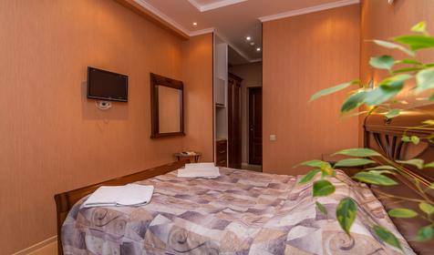 Стандарт с двуспальной кроватью. Гостиница Экипаж, г. Сочи