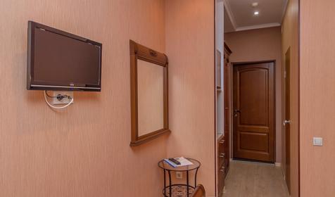 Стандарт с двуспальной кроватью. Гостиница Экипаж, г. Сочи