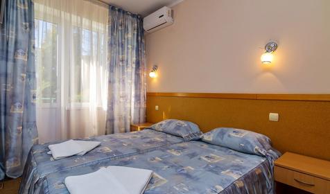 Стандарт с видом на море и балконом. Отель Золотая пальма, г. Сочи, Хостинский район