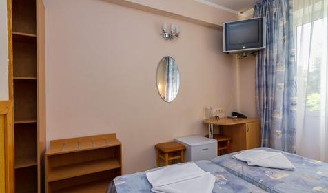 Стандарт с видом на море и балконом. Отель Золотая пальма, г. Сочи, Хостинский район