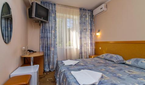 Стандарт с видом на море и балконом. Отель Золотая пальма, г. Сочи, Хостинский район