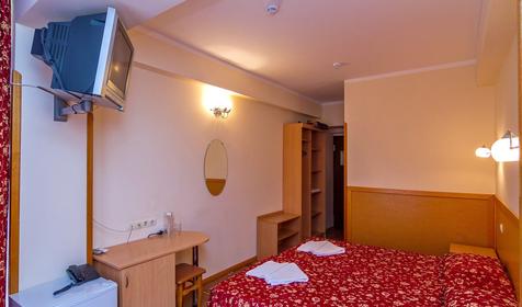 Стандарт с видом на море и витражом. Отель Золотая пальма, г. Сочи, Хостинский район