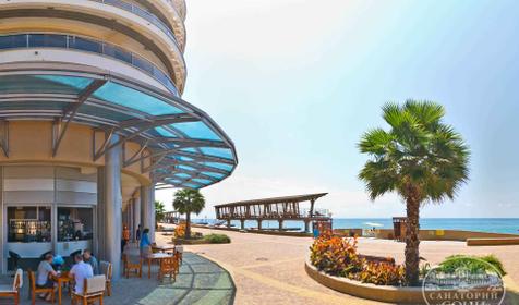 Летнее кафе "Лагуна". Санаторий "Сочи" Управления делами Президента Российской Федерации, г. Сочи, Центральный район