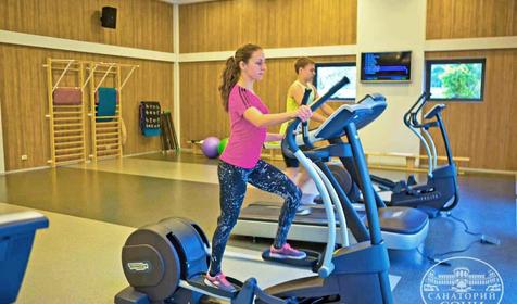 Тренажерный зал. Санаторий "Сочи" Управления делами Президента Российской Федерации, г. Сочи, Центральный район