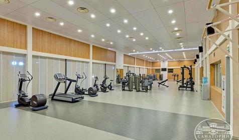 Тренажерный зал. Санаторий "Сочи" Управления делами Президента Российской Федерации, г. Сочи, Центральный район