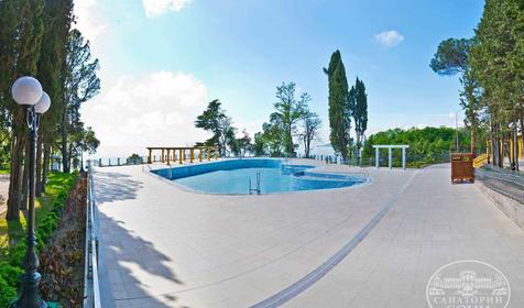 Бассейн. Санаторий "Сочи" Управления делами Президента Российской Федерации, г. Сочи, Центральный район