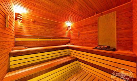 Финская сауна. Санаторий "Сочи" Управления делами Президента Российской Федерации, г. Сочи, Центральный район