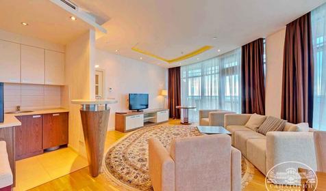 Апартамент трехкомнатный двухместный, корпус "Приморский"