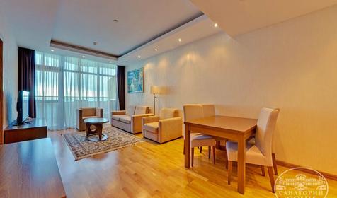 Люкс двухкомнатный двухместный улучшенный, корпус "Приморский"