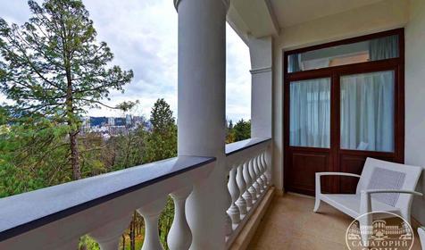 Апартамент двухместный трехкомнатный, корпус "Дача"