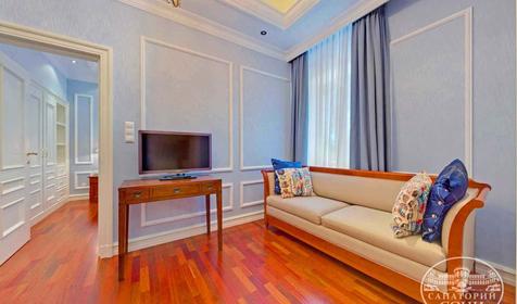 Апартамент двухместный трехкомнатный, корпус "Дача"