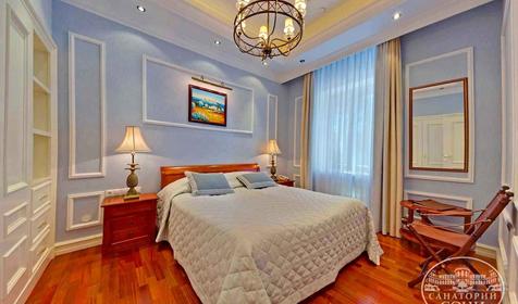 Апартамент двухместный трехкомнатный, корпус "Дача"