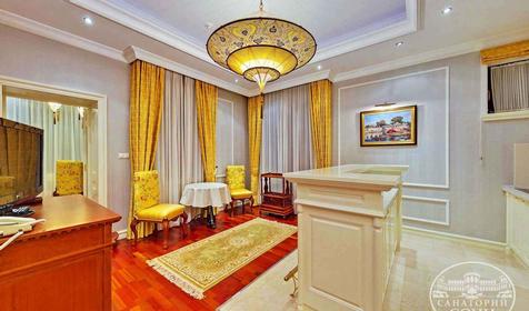 Апартамент двухместный трехкомнатный, корпус "Дача"