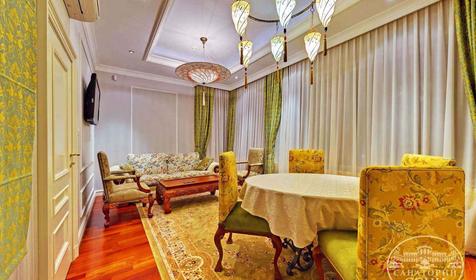 Апартамент двухместный трехкомнатный, корпус "Дача"