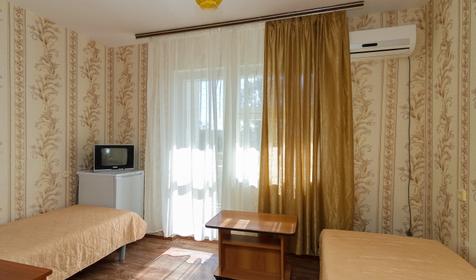 Двухместный улучшенный стандарт, 6 корпус. Пансионат Химик, Туапсинский район, п. Новомихайловский