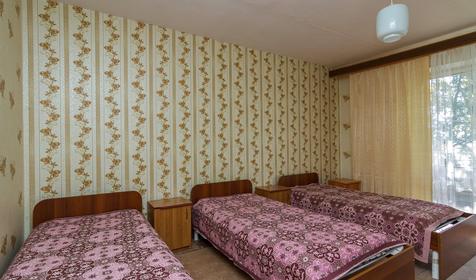 Трехместный с удобствами на блок. Пансионат Химик, Туапсинский район, п. Новомихайловский