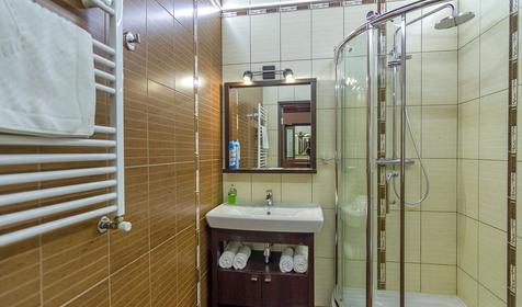 Двухместный номер (с балконом). Гостиница Куршавель, Апшеронский район, х. Гуамка