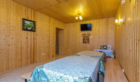 Баня на дровах. База отдыха Поляна, Апшеронский район, ст. Нижегородская