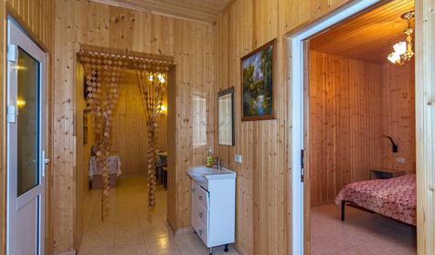 Баня на дровах. База отдыха Поляна, Апшеронский район, ст. Нижегородская