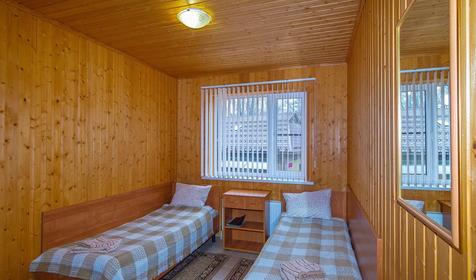 Двухместный стандарт, корпус администрации. База отдыха Поляна, Апшеронский район, ст. Нижегородская