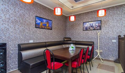 Кафе-ресторан. Гостиничный комплекс Изумруд, п. Мостовской, Краснодарский край.