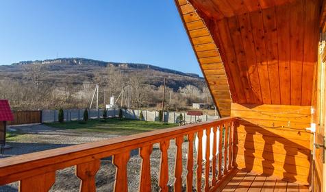 Двухместный номер. Гостевые дома Близнецы у реки, Майкопский район, ст. Даховская